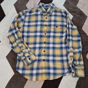 Abercrombie & Fitch Plaid Long Sleeve Button-Down Shirt